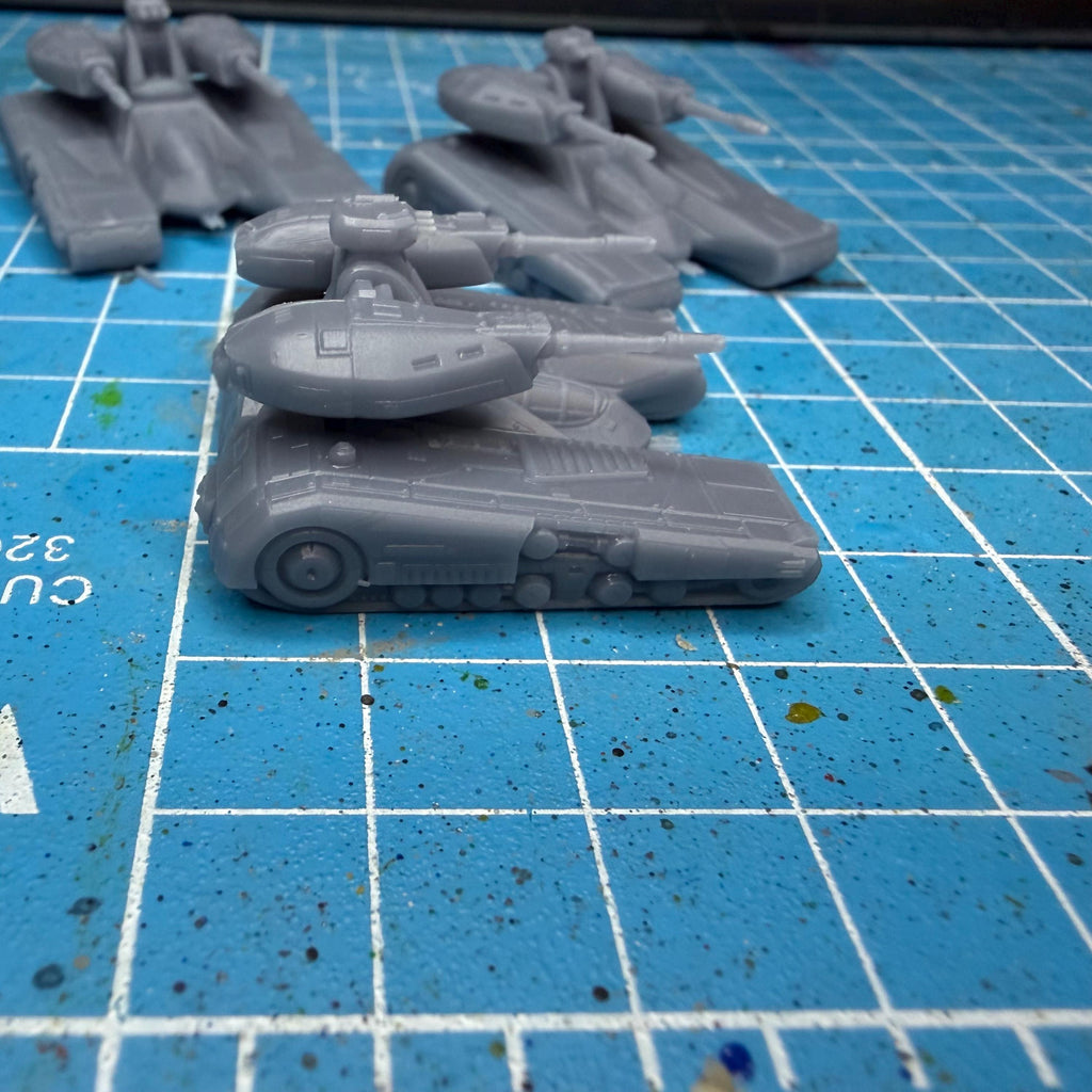 6mm Scale Rebel T4-B Heavy Tank Platoon (3)