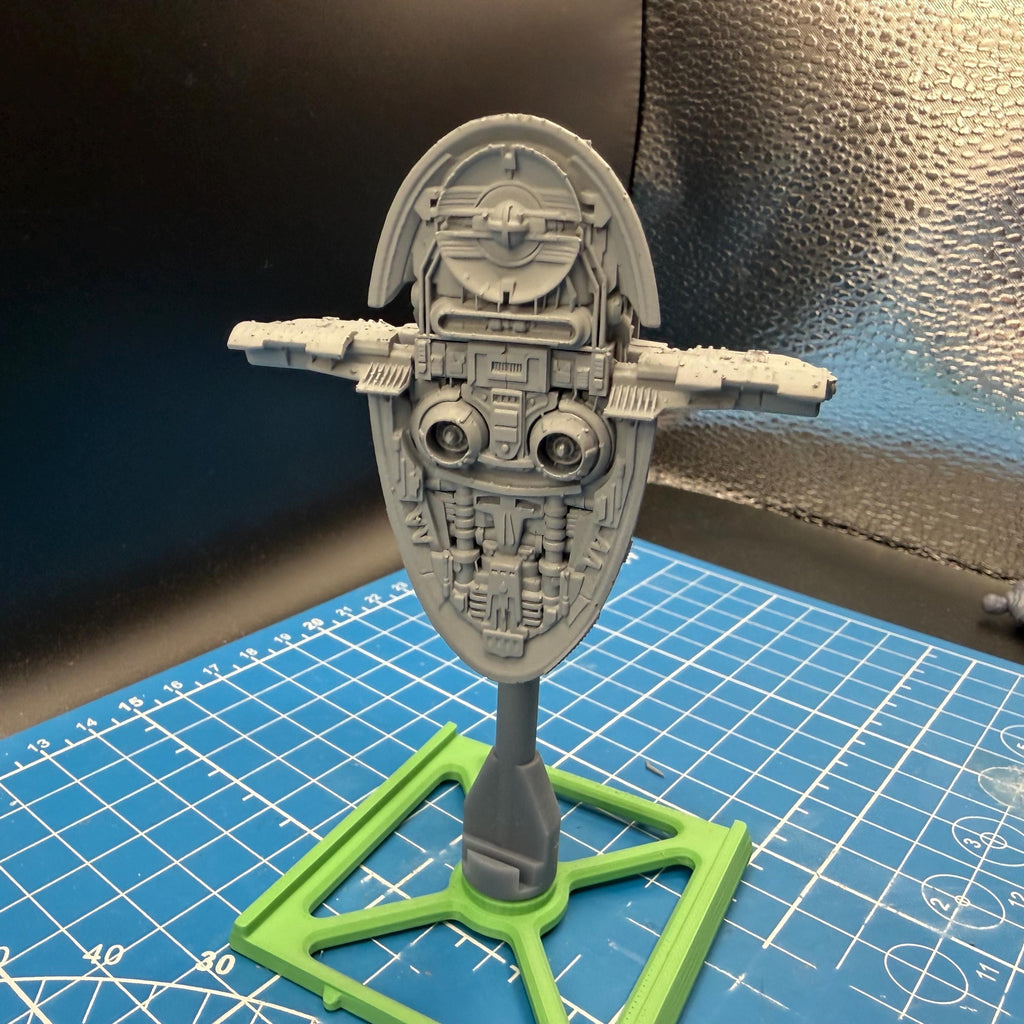 XW scale “Slave 1” Firespray patrol ship for Star wars Xwing scale gaming 1/270