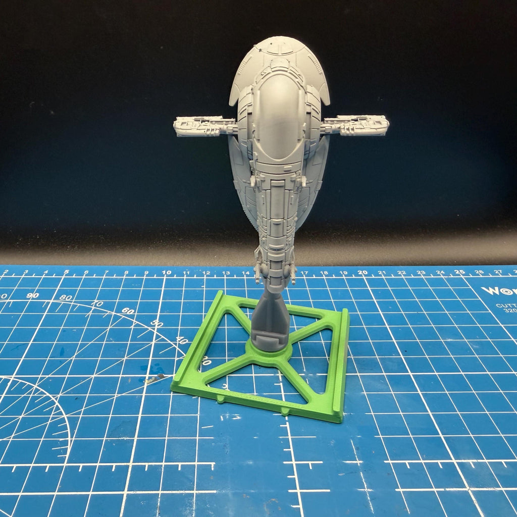 XW scale “Slave 1” Firespray patrol ship for Star wars Xwing scale gaming 1/270