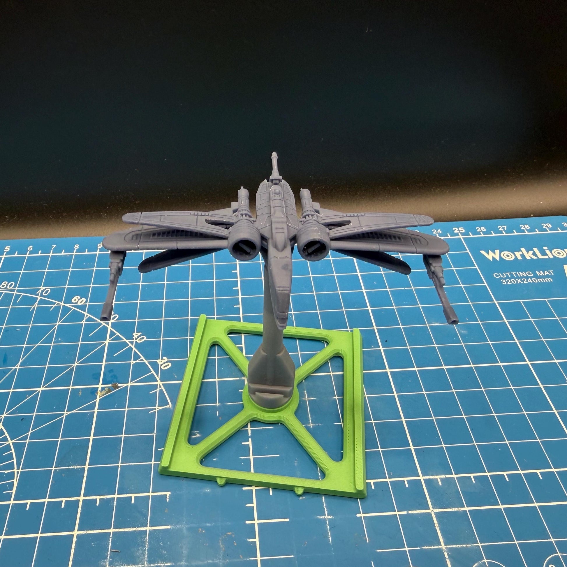 XW scale Republic ARC-170 Starfighter for Star wars Xwing scale gaming 1/270