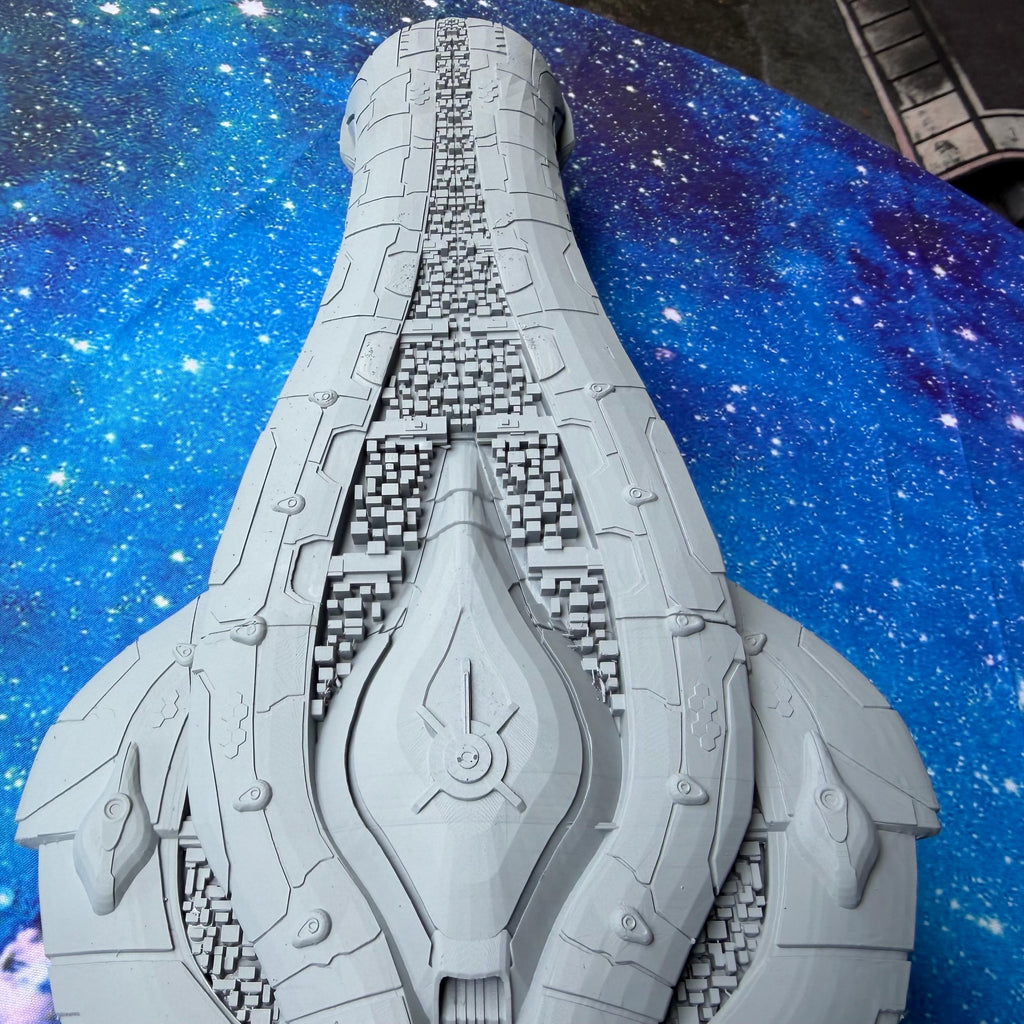 Covenant Syfon Pattern CAS Assault Carrier : Halo Armada scale (426mm)