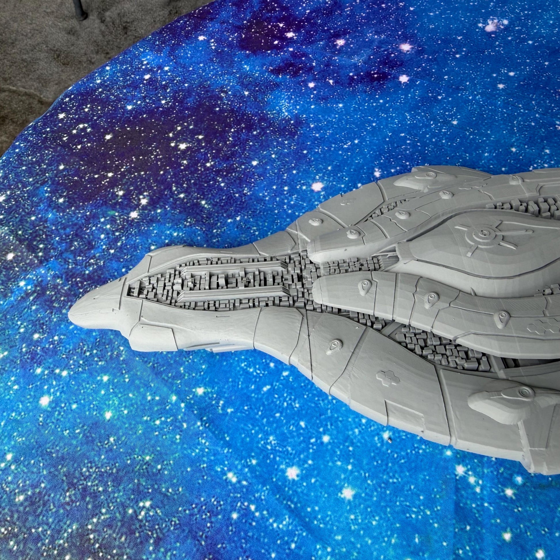 Covenant Syfon Pattern CAS Assault Carrier : Halo Armada scale (426mm)