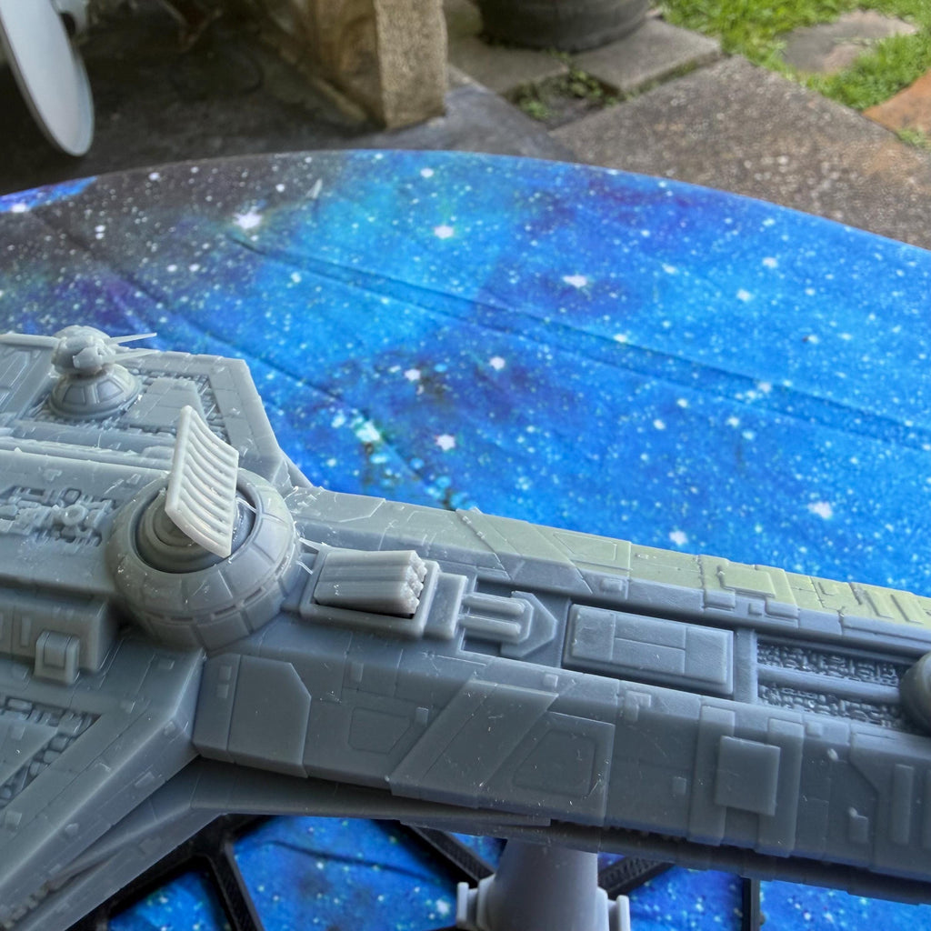 Sussy XW Xwing Epic scale CR-92 Assassin Modified Corvette 300mm