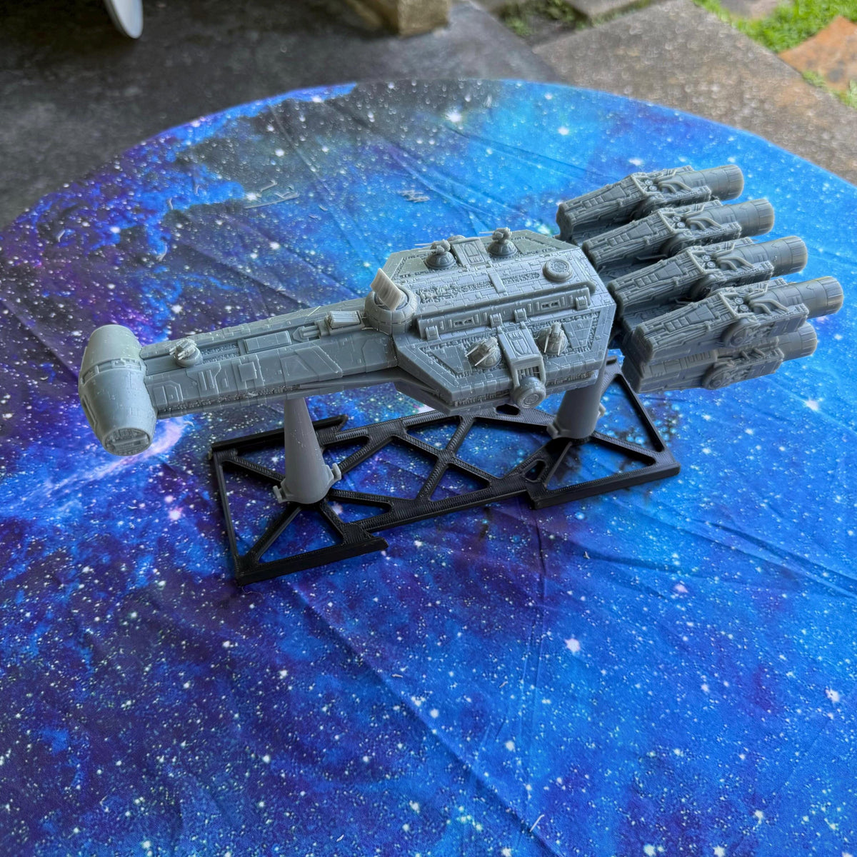 Sussy XW Xwing Epic scale CR-92 Assassin Modified Corvette 300mm