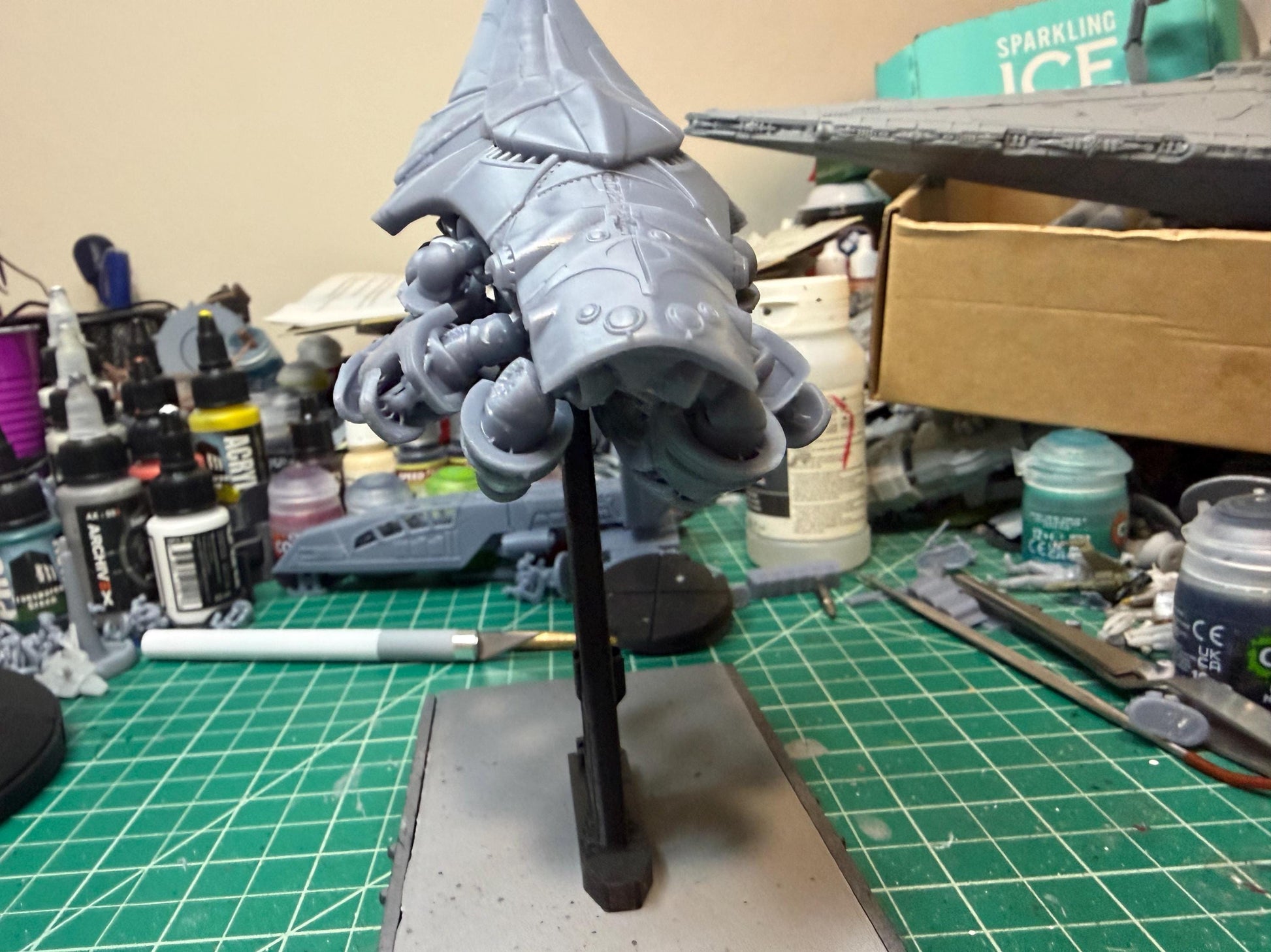 Galactic Harvesters “Harbinger” Capital Ship for Star Wars Armada scale games (330mm)