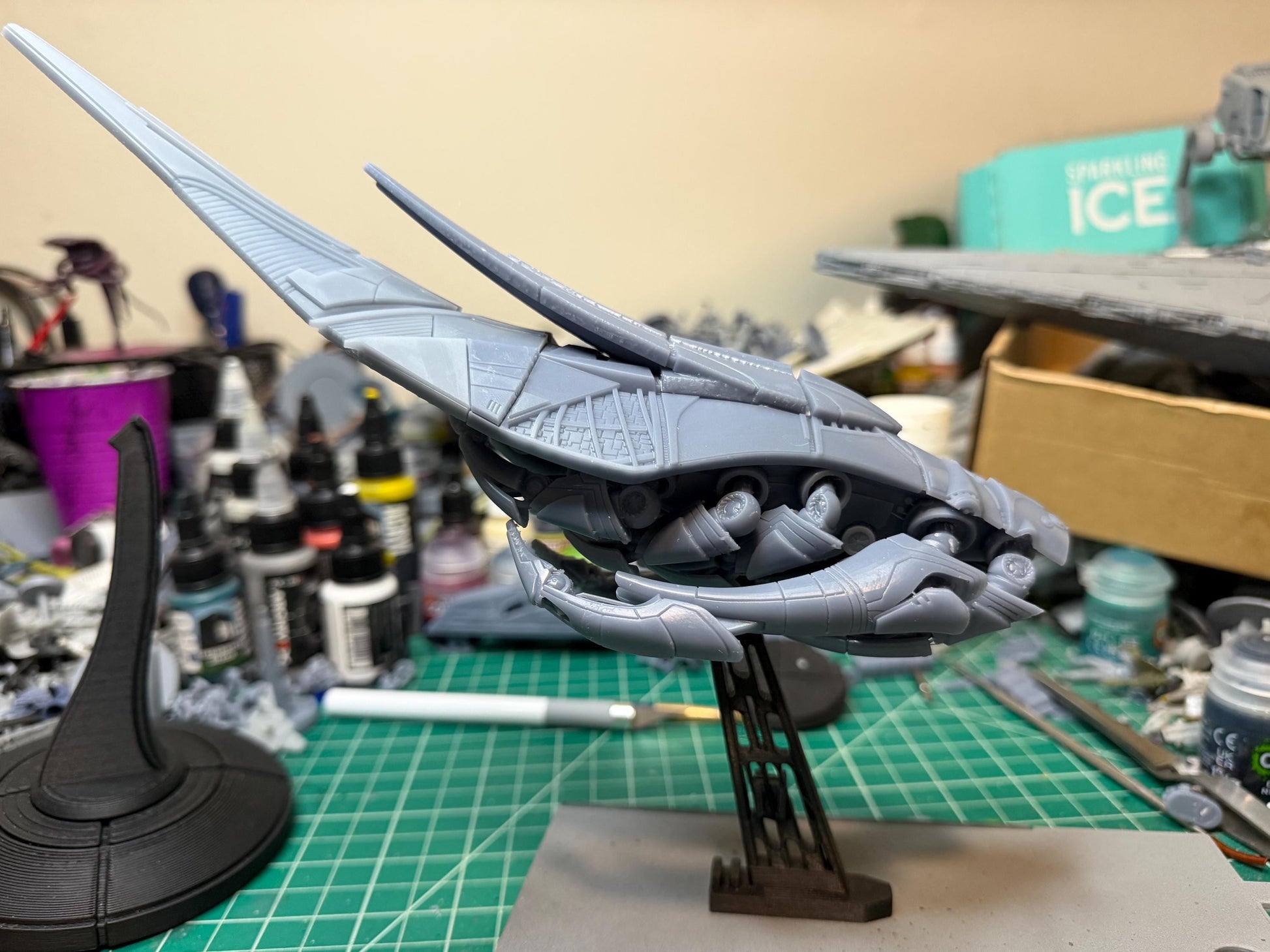 Galactic Harvesters “Harbinger” Capital Ship for Star Wars Armada scale games (330mm)