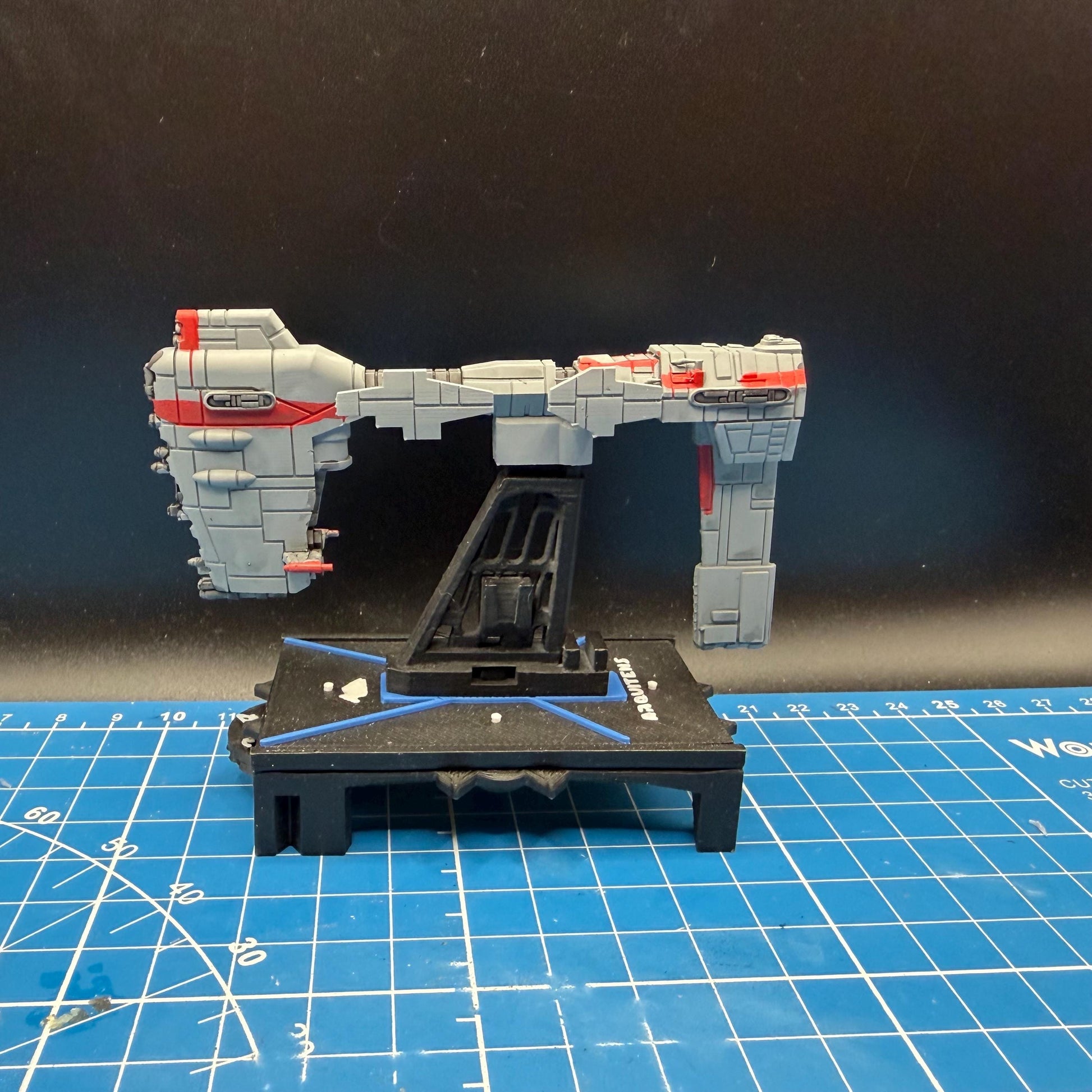 Resistance Nebulon-C "Anodyne" frigate for Star Wars Armada or other miniatures games 96mm