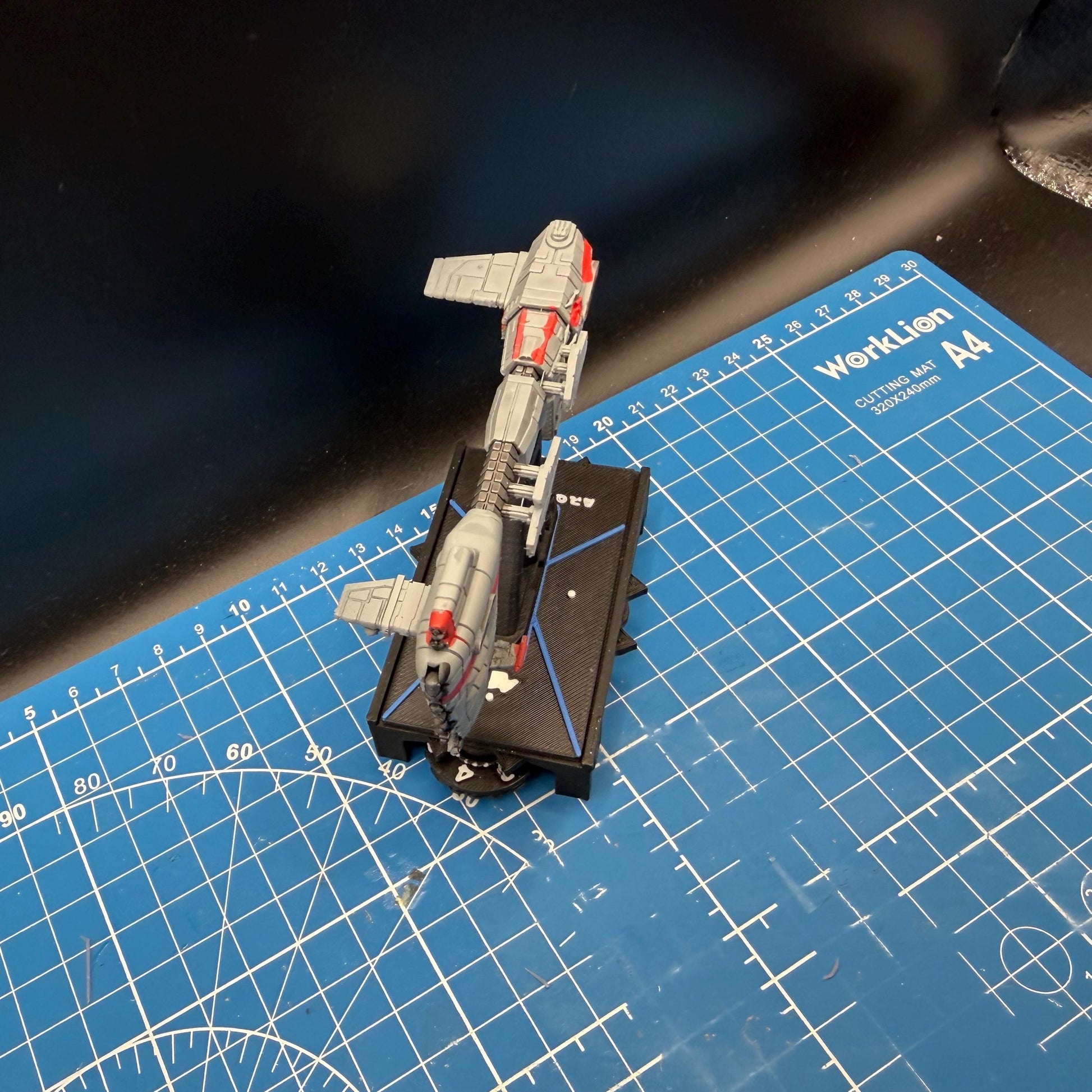 Resistance Nebulon-C "Anodyne" frigate for Star Wars Armada or other miniatures games 96mm