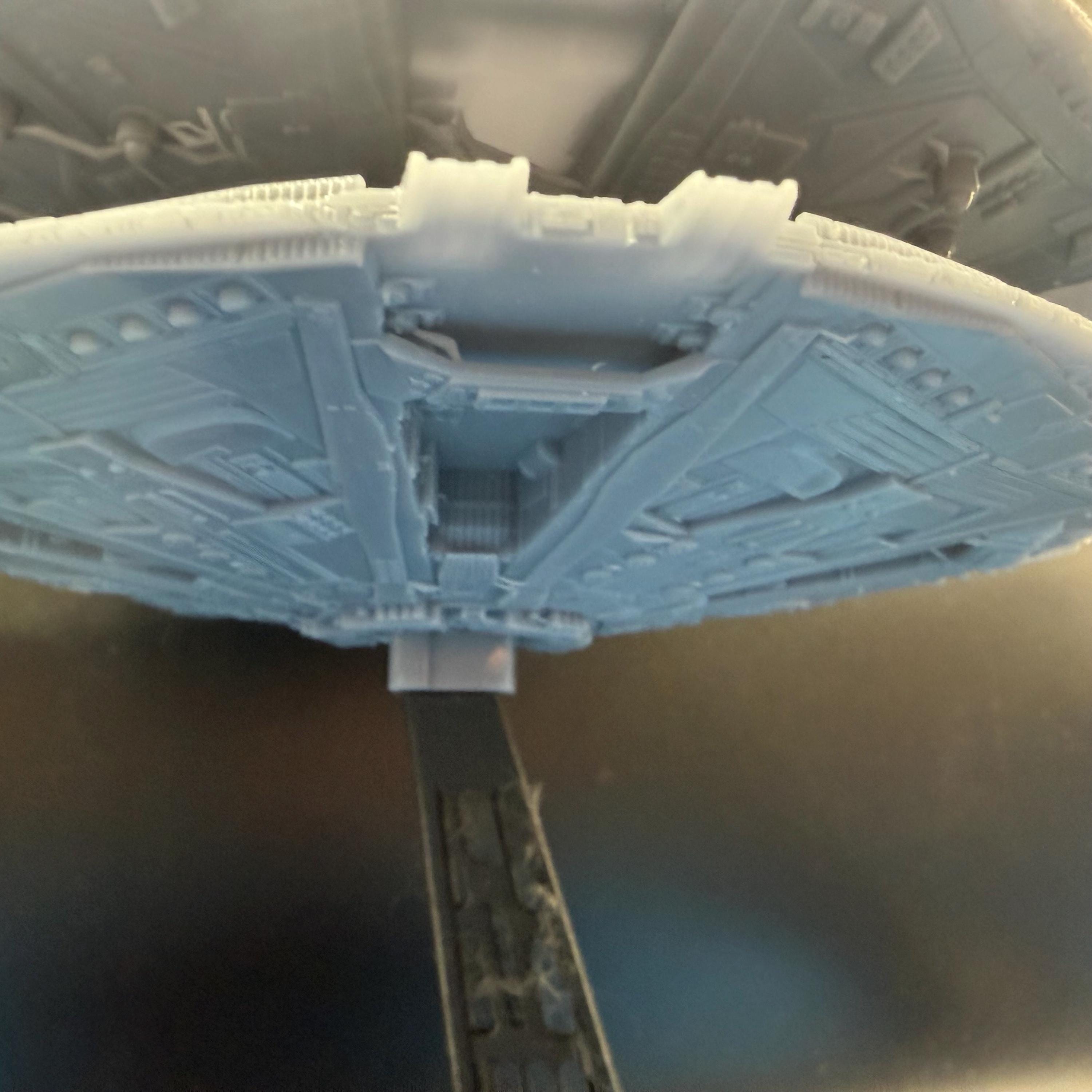 TOS Cylon fleet Basestar type b carrier for Armada Legends or other miniatures games 165mm