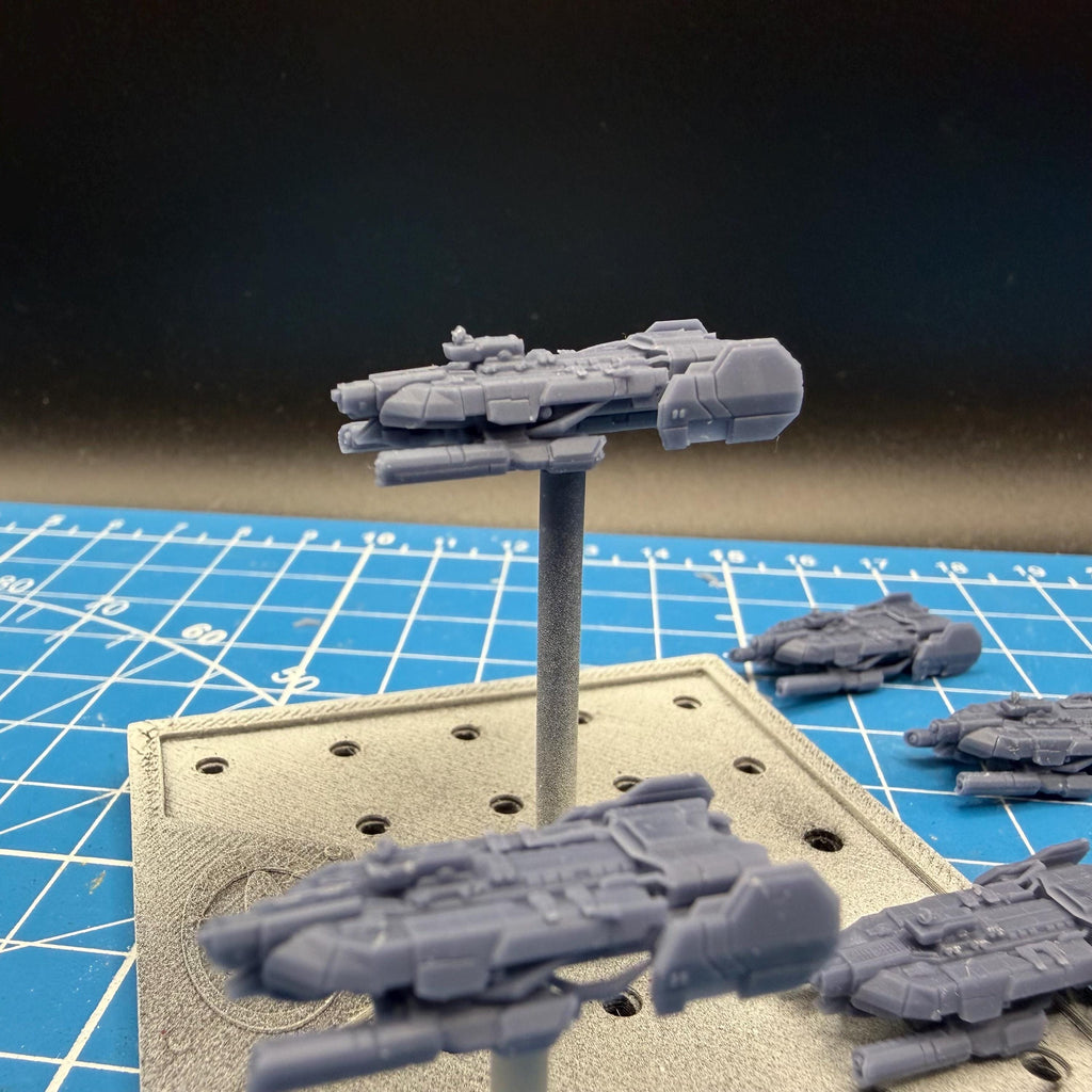 Halo Fleet Battles Proxy UNSC Diligence Light Destroyer Upgrade set for epic scale space games