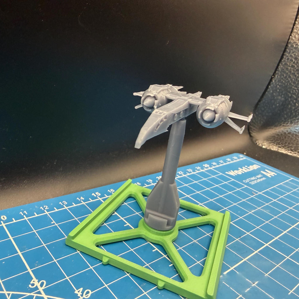 XW scale “Ravens Claw “ Fast Courier for Star wars Xwing scale gaming 1/270