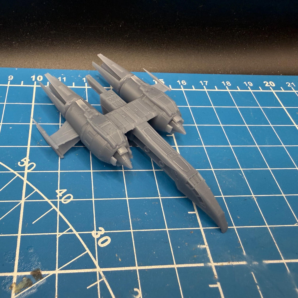 XW scale “Ravens Claw “ Fast Courier for Star wars Xwing scale gaming 1/270