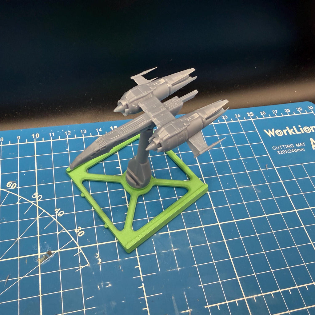 XW scale “Ravens Claw “ Fast Courier for Star wars Xwing scale gaming 1/270