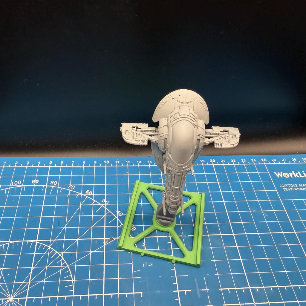 XW scale “Slave 1” Firespray patrol ship for Star wars Xwing scale gaming 1/270
