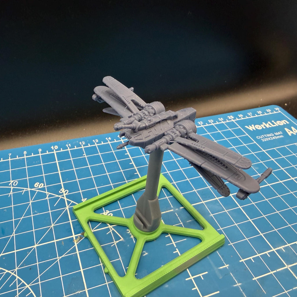 XW scale Republic ARC-170 Starfighter for Star wars Xwing scale gaming 1/270