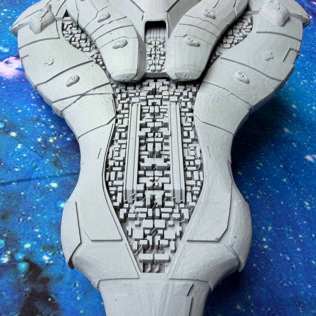 Covenant Syfon Pattern CAS Assault Carrier : Halo Armada scale (426mm)