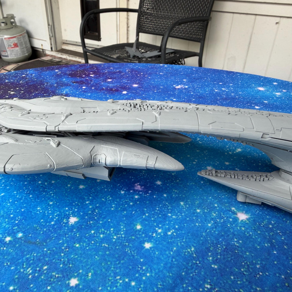 Covenant Syfon Pattern CAS Assault Carrier : Halo Armada scale (426mm)