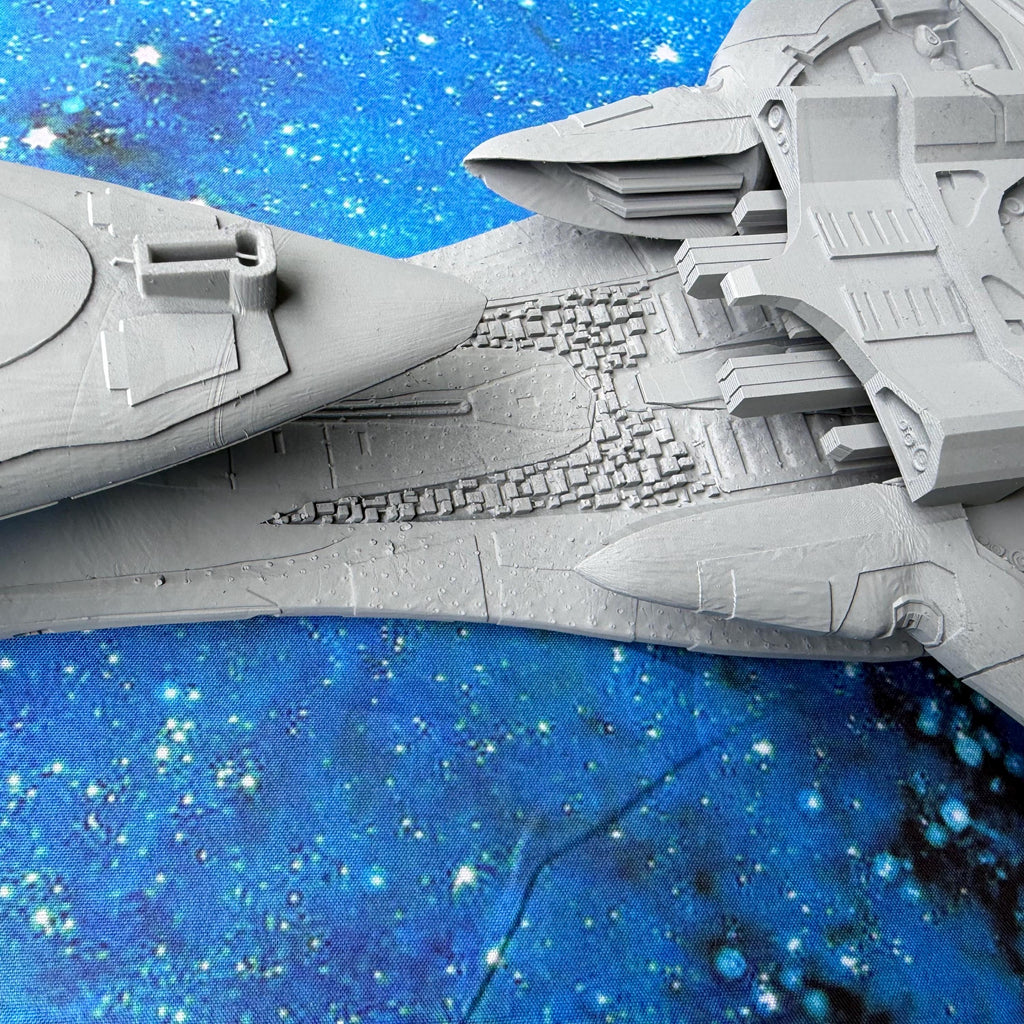 Covenant Syfon Pattern CAS Assault Carrier : Halo Armada scale (426mm)