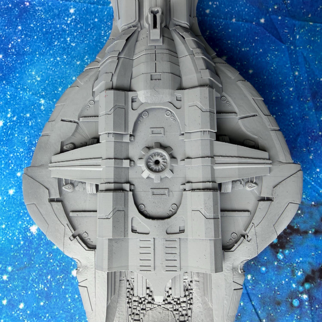 Covenant Syfon Pattern CAS Assault Carrier : Halo Armada scale (426mm)