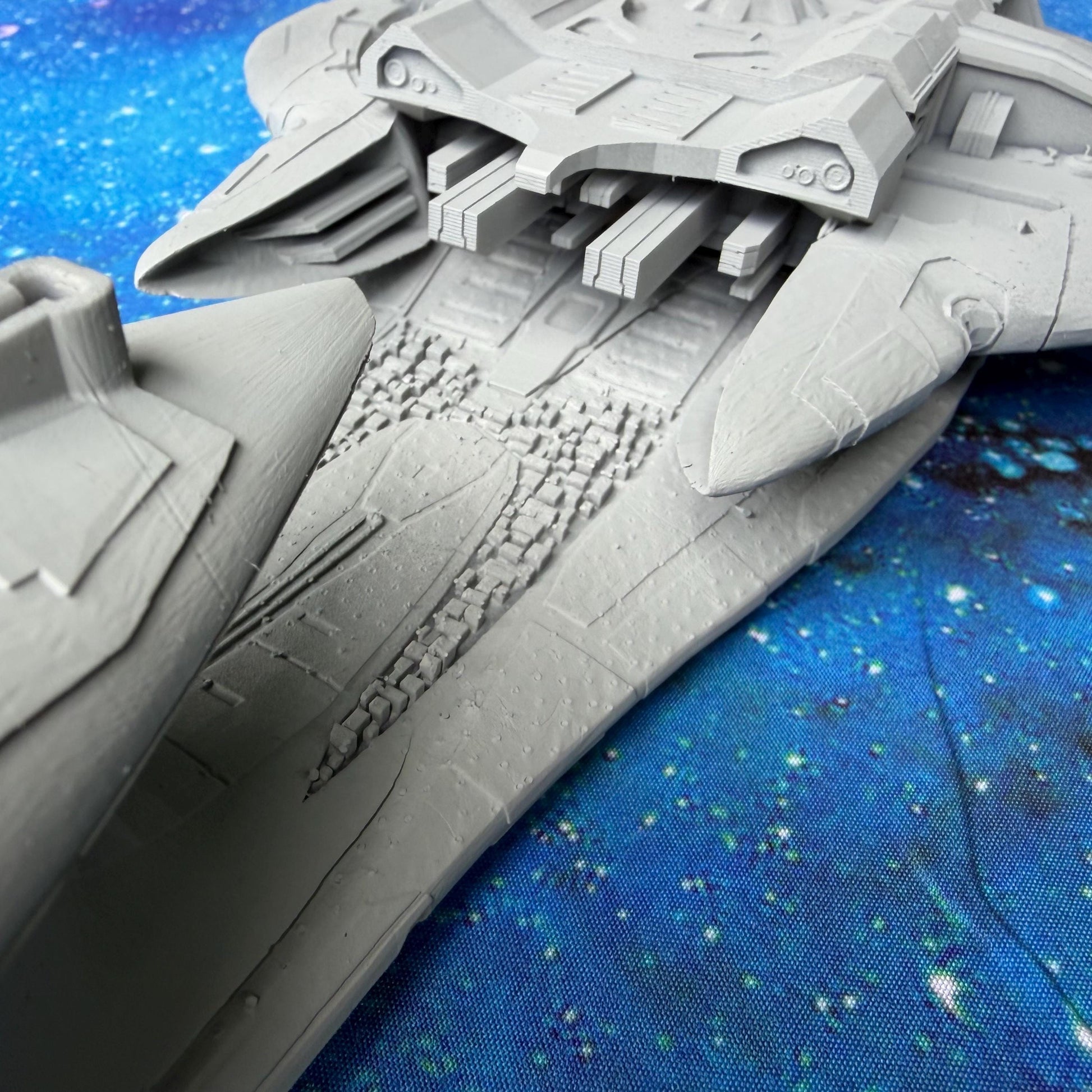 Covenant Syfon Pattern CAS Assault Carrier : Halo Armada scale (426mm)