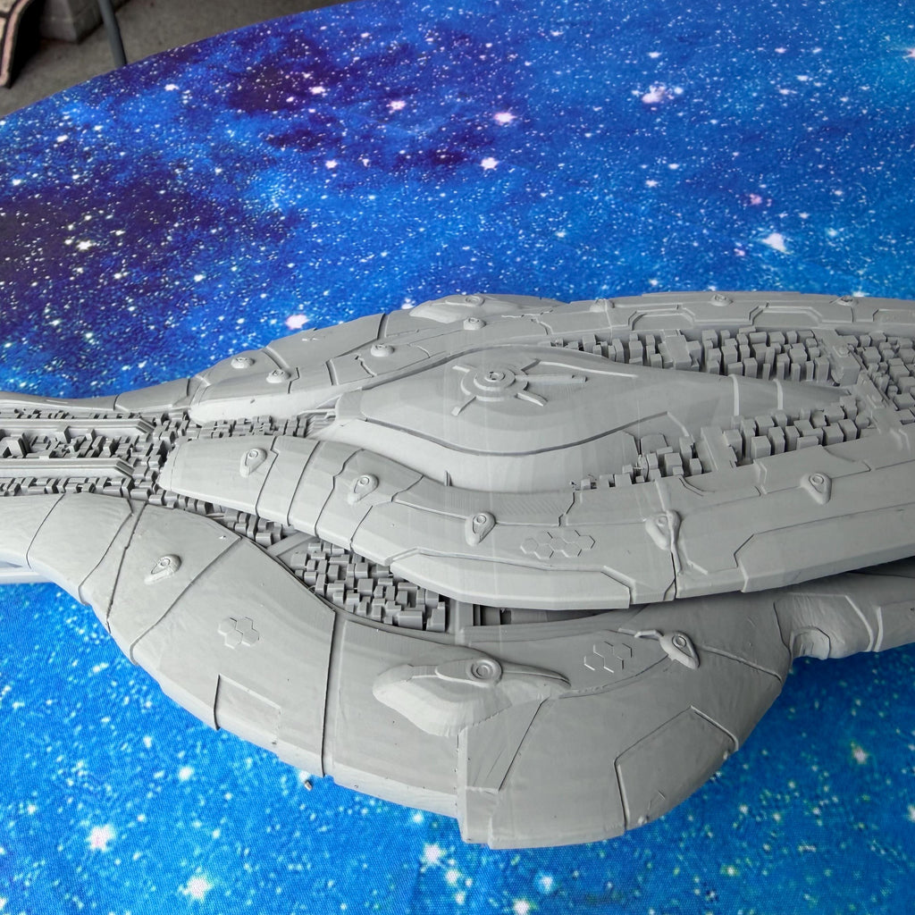 Covenant Syfon Pattern CAS Assault Carrier : Halo Armada scale (426mm)