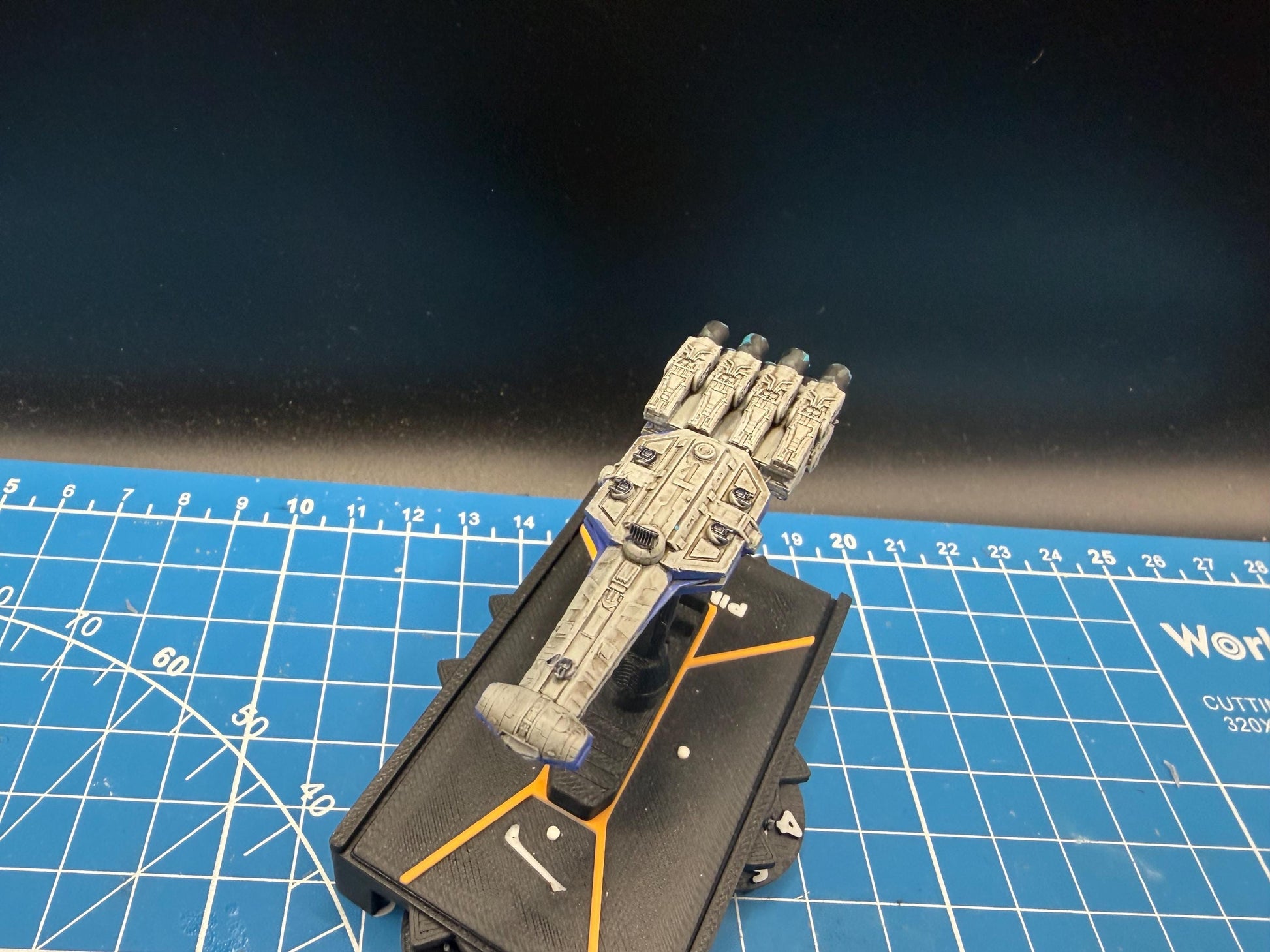 Sussy CR-92a Assassin Corvette for Star Wars Armada scale game 59mm