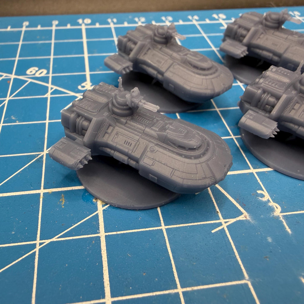 6mm Scale Rebel T1-B Hover Tank platoon (5)