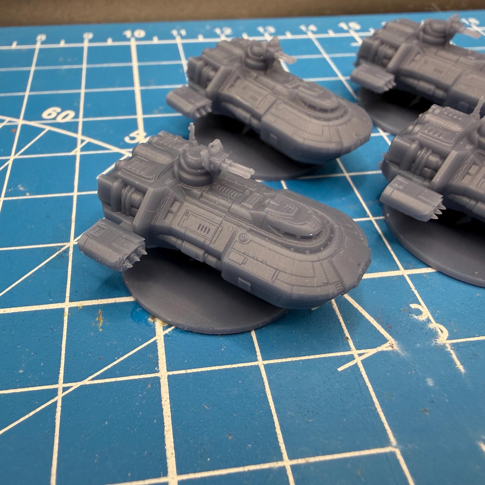 6mm Scale Rebel T1-B Hover Tank platoon (5)