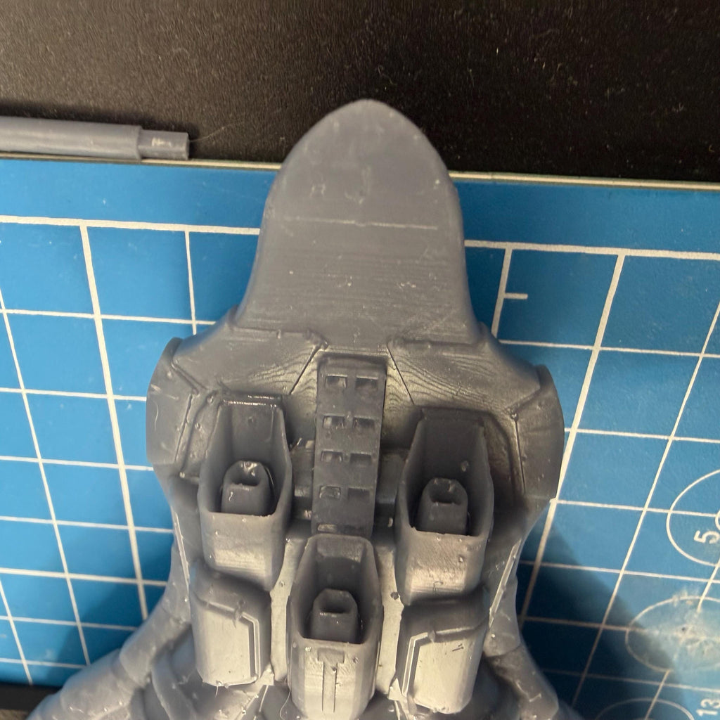 Halo Fleet Battles Proxy Covenant CAS Assault Carrier Upgrade set for games like Onepagerules Warfleets