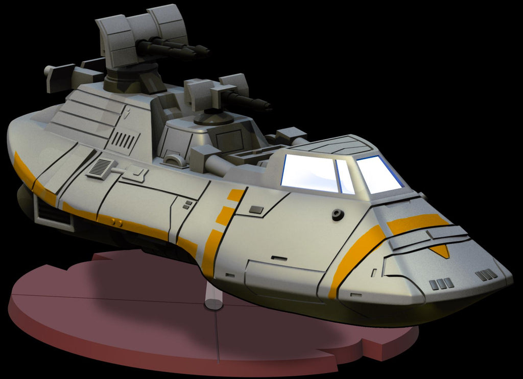 Rebel Alliance Repulsor Skiff Tank Kit: 35mm Scale Star Wars Legion Proxy