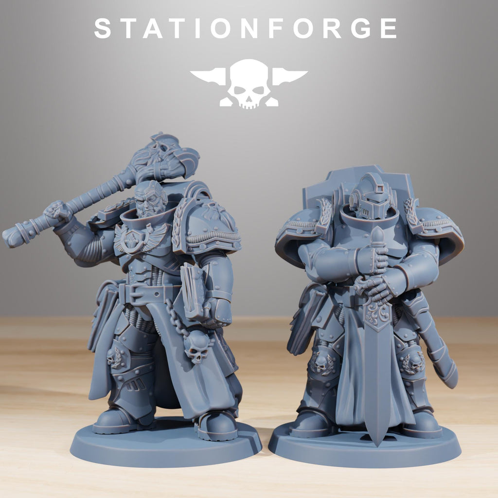 Socratis Knights Infantry pack from StationForge 32mm scale (10 Pack)