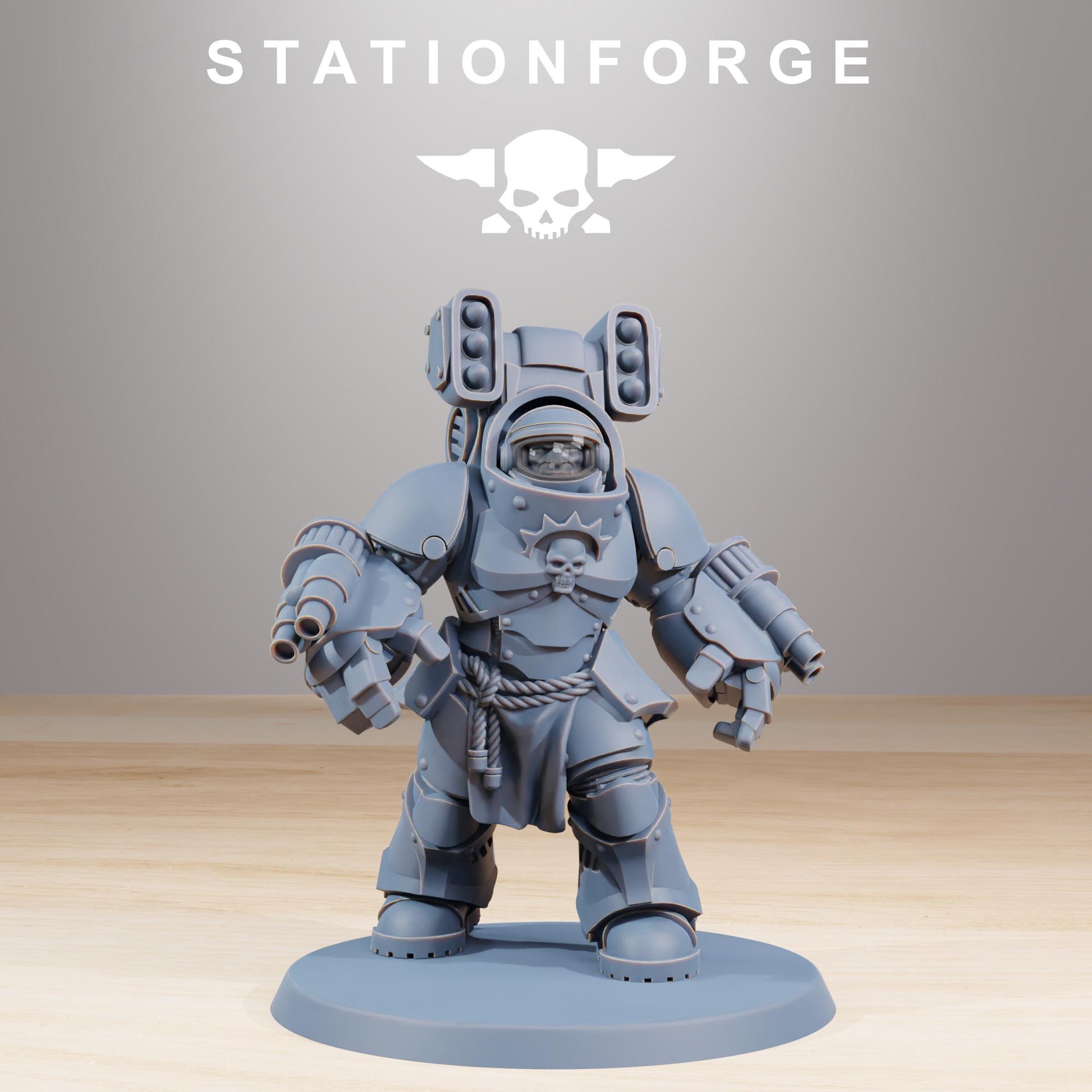 Socratis Support Vanguard pack from StationForge 32mm scale (10 Pack)