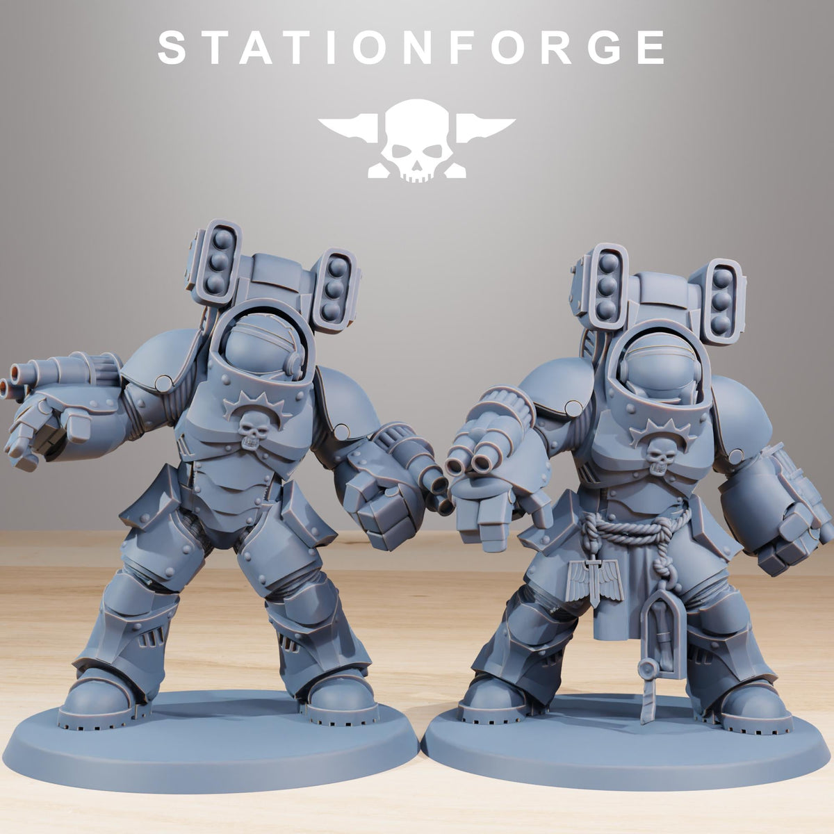 Socratis Support Vanguard pack from StationForge 32mm scale (10 Pack)