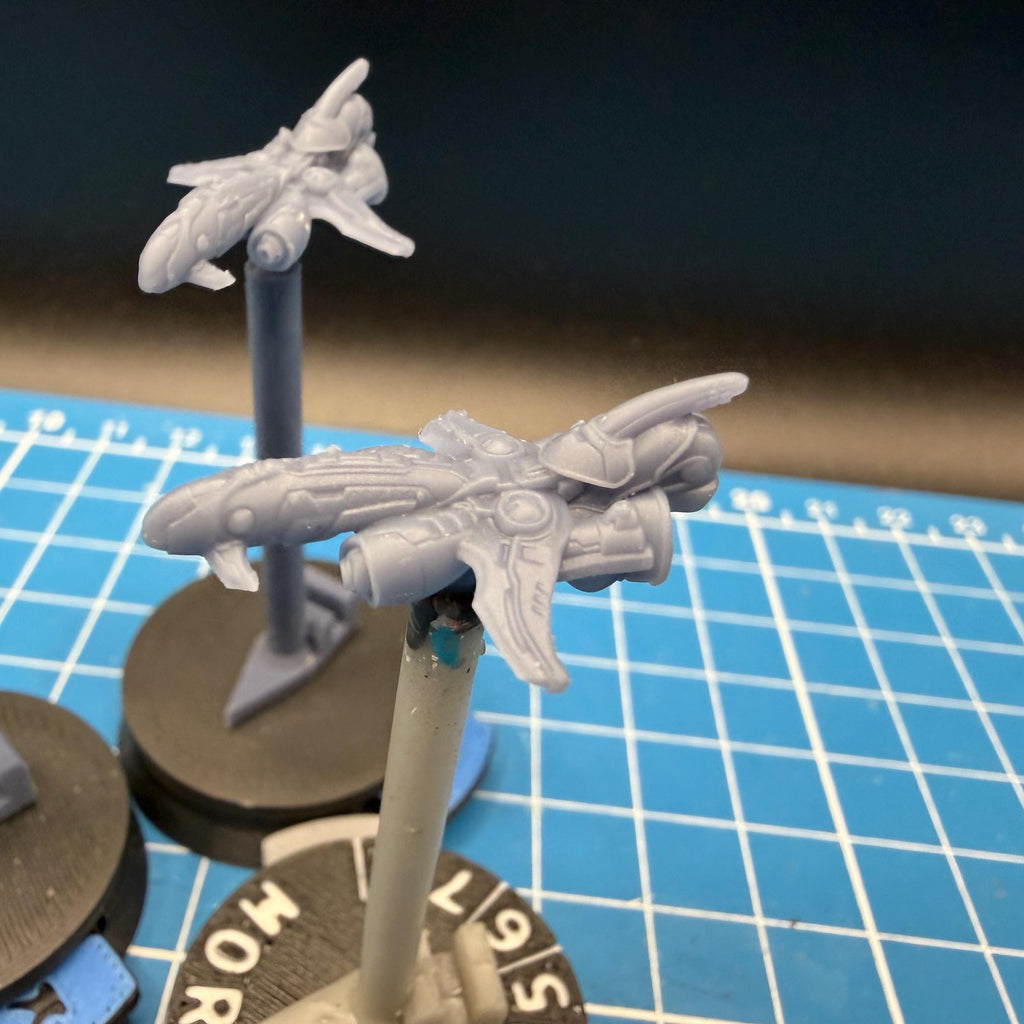 Paptoss Scout Reconnaissance Fighter squadron (3 fighters) for Star Wars Armada scale games
