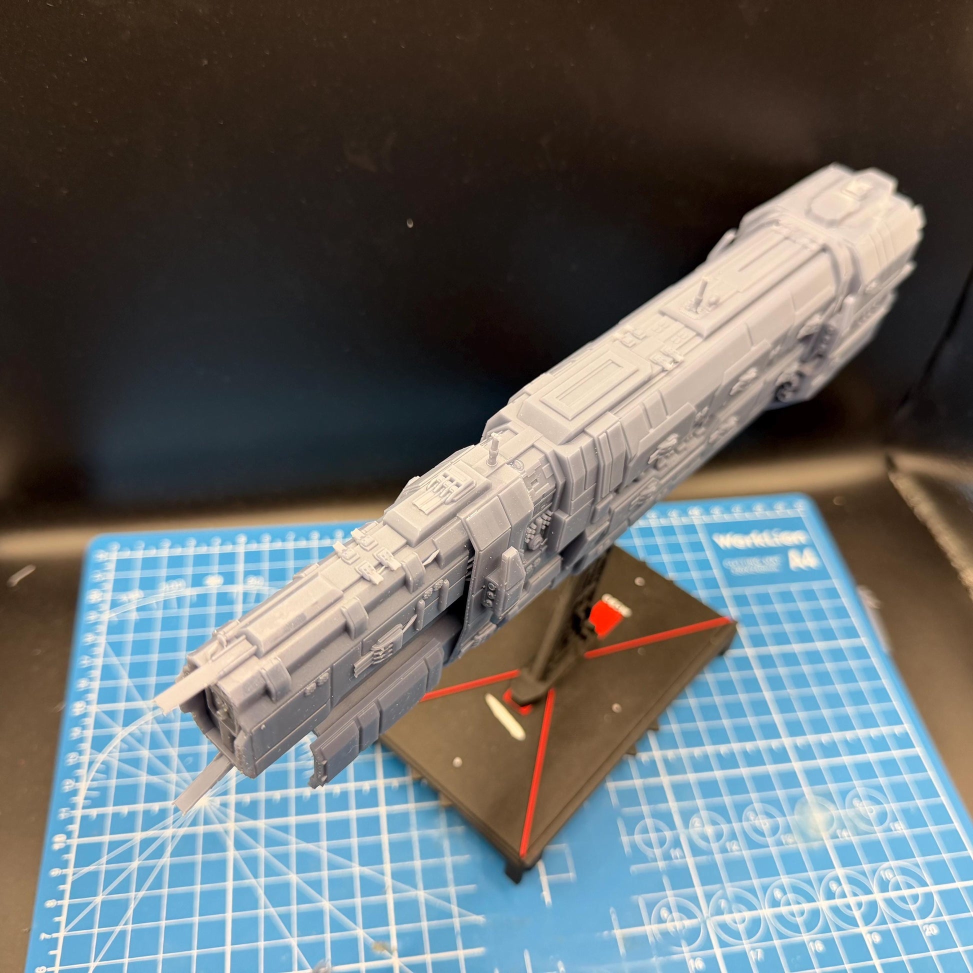 UNSC Thanatos-class Heavy Battleship: Halo Armada Miniature (290mm)