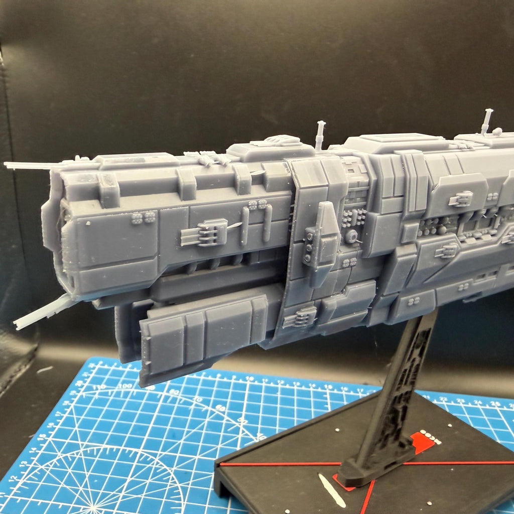 UNSC Thanatos-class Heavy Battleship: Halo Armada Miniature (290mm)