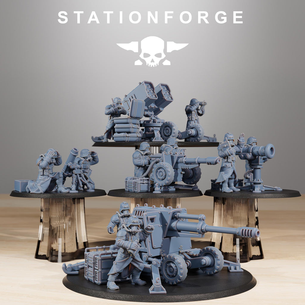 Grimguard Starter kit for 32mm scale wargames like Grimdark Future