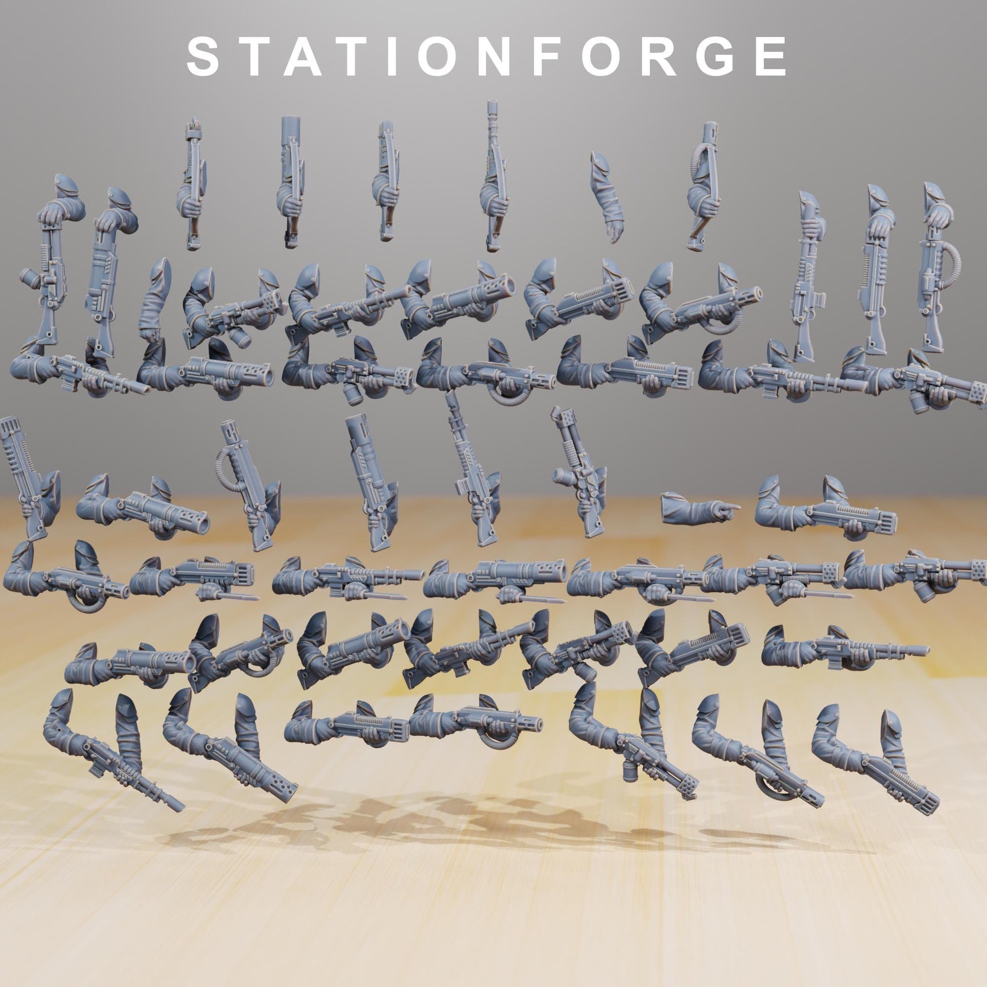 Astronet Blades Infantry Squad pack from StationForge 32mm scale (10 Pack)