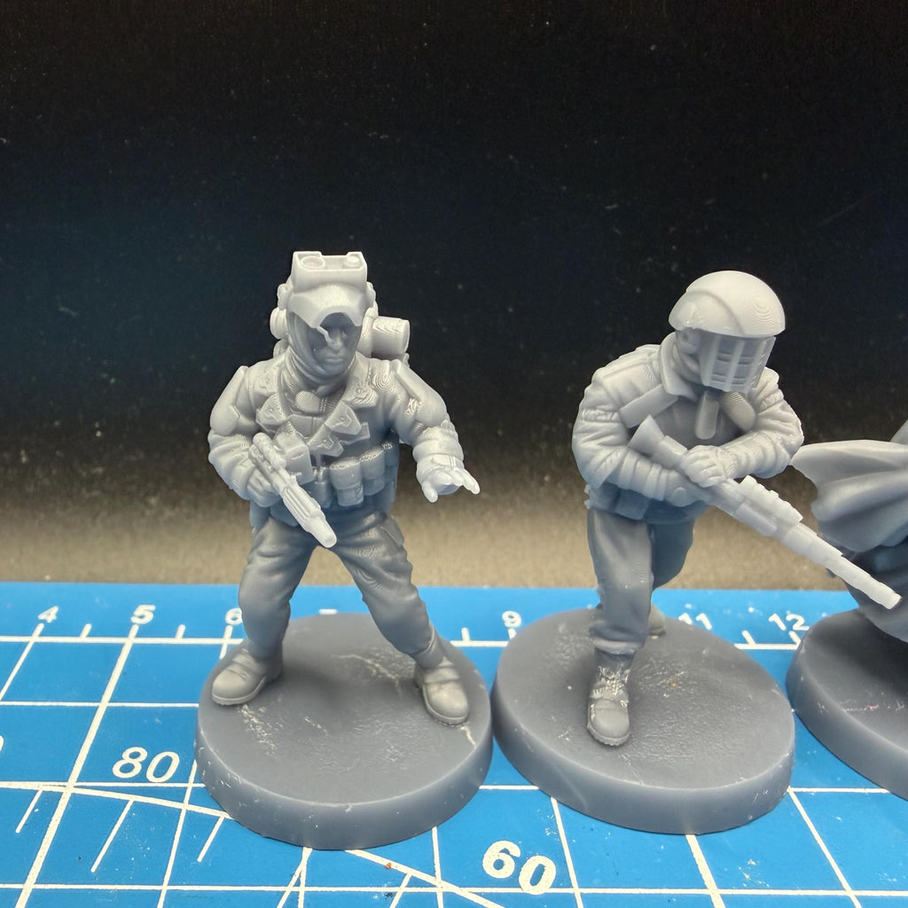 Rebel "Saw's Partizans" (13): 35mm Resin Miniatures for Star Wars Legion