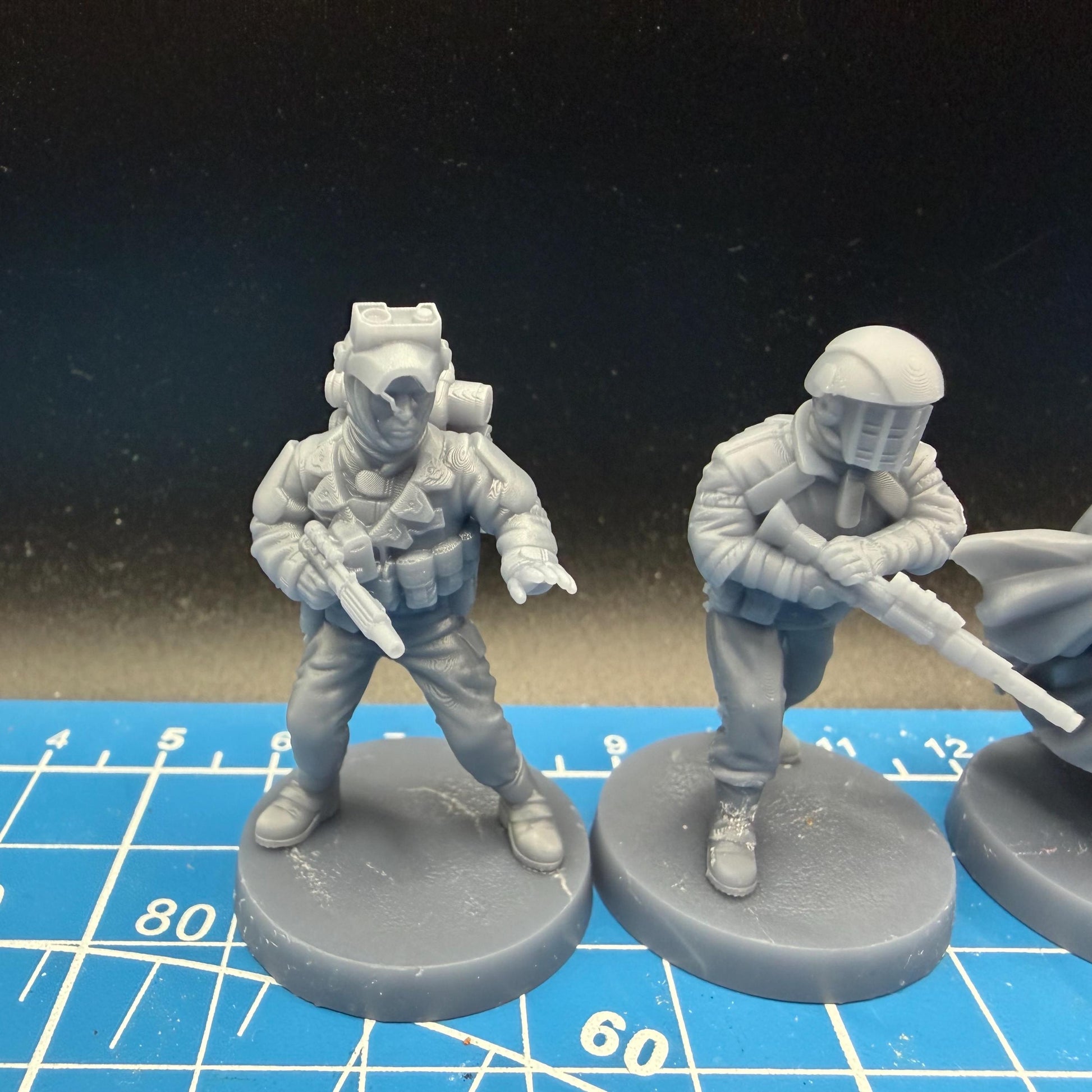 Rebel "Saw's Partizans" (13): 35mm Resin Miniatures for Star Wars Legion
