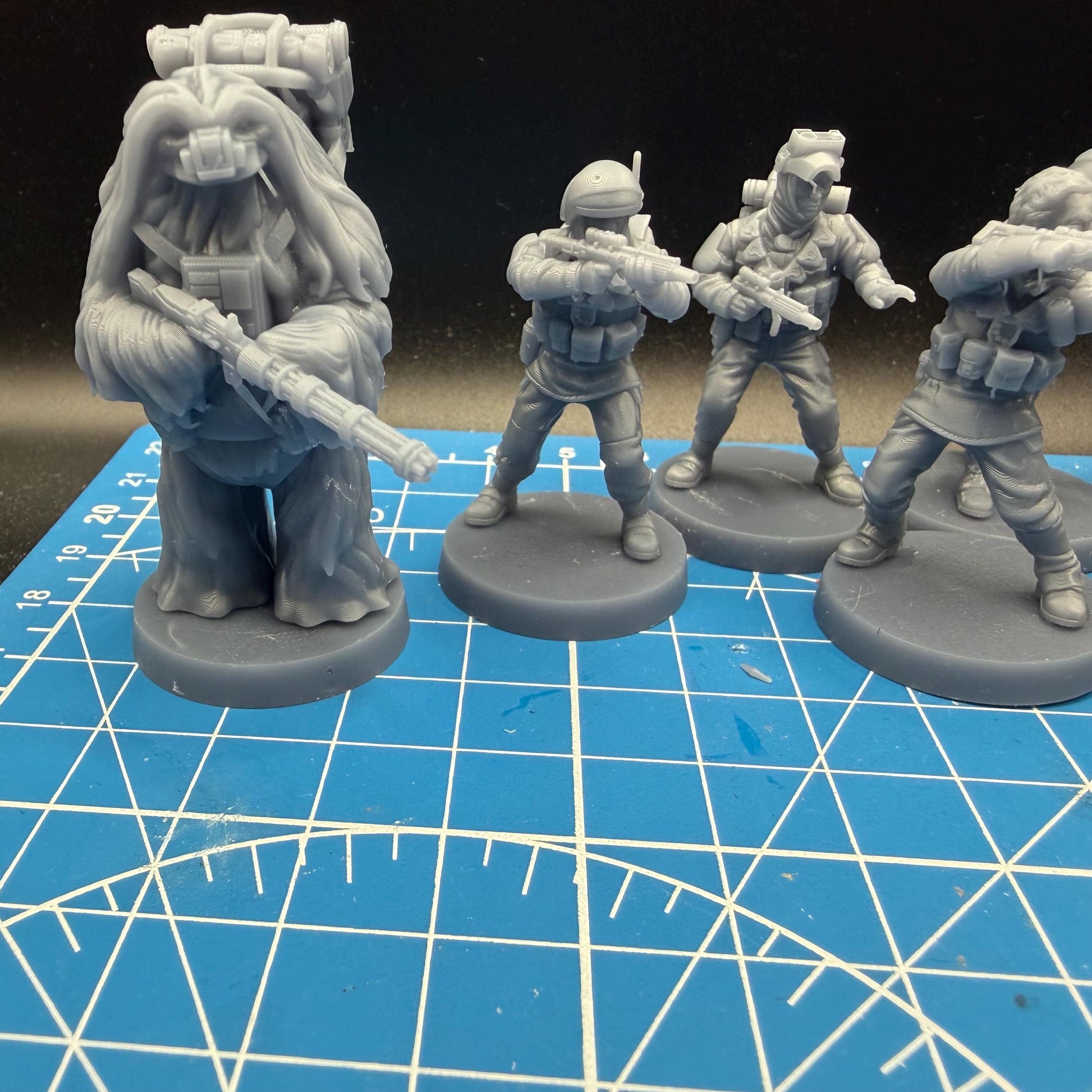 Rebel "Saw's Partizans" (13): 35mm Resin Miniatures for Star Wars Legion