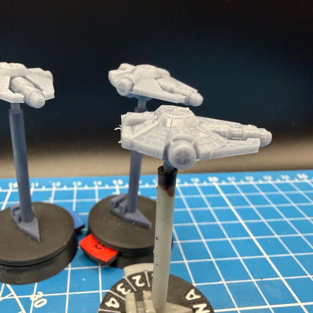 Rogue YT-2000 Light Freighter Irregular Starfighter pack(3) for Star wars armada scale games