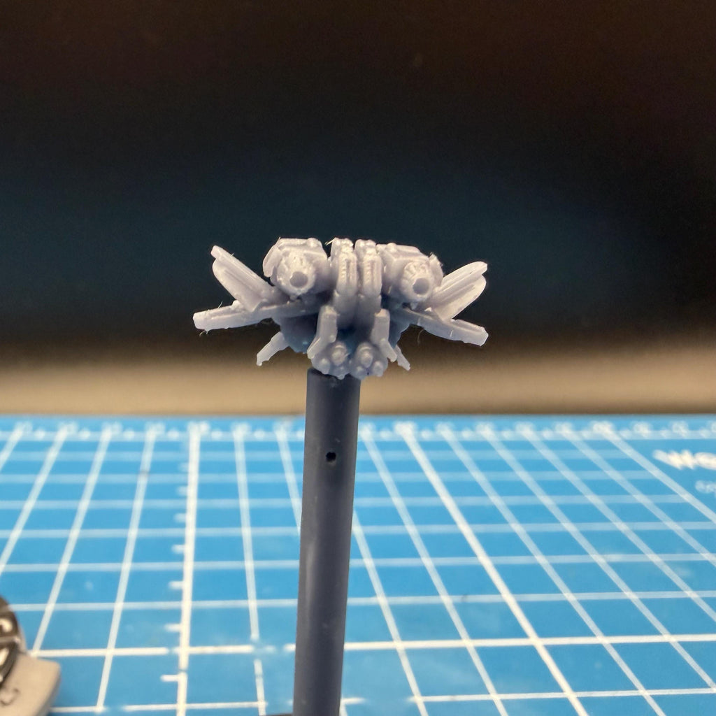 Terran Dominion Valkyrie Multirole fighter squadron (3 fighters) for Star Wars Armada scale games