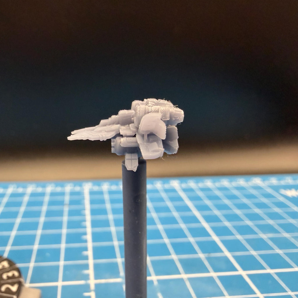 Terran Dominion Valkyrie Multirole fighter squadron (3 fighters) for Star Wars Armada scale games