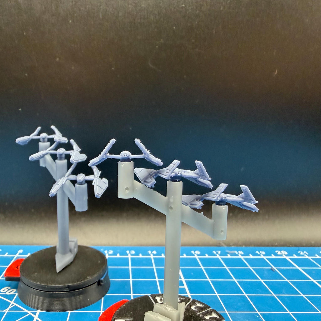 Sith Empire Sith Fighter Interceptor squadron (6) for Star Wars Armada Scale games