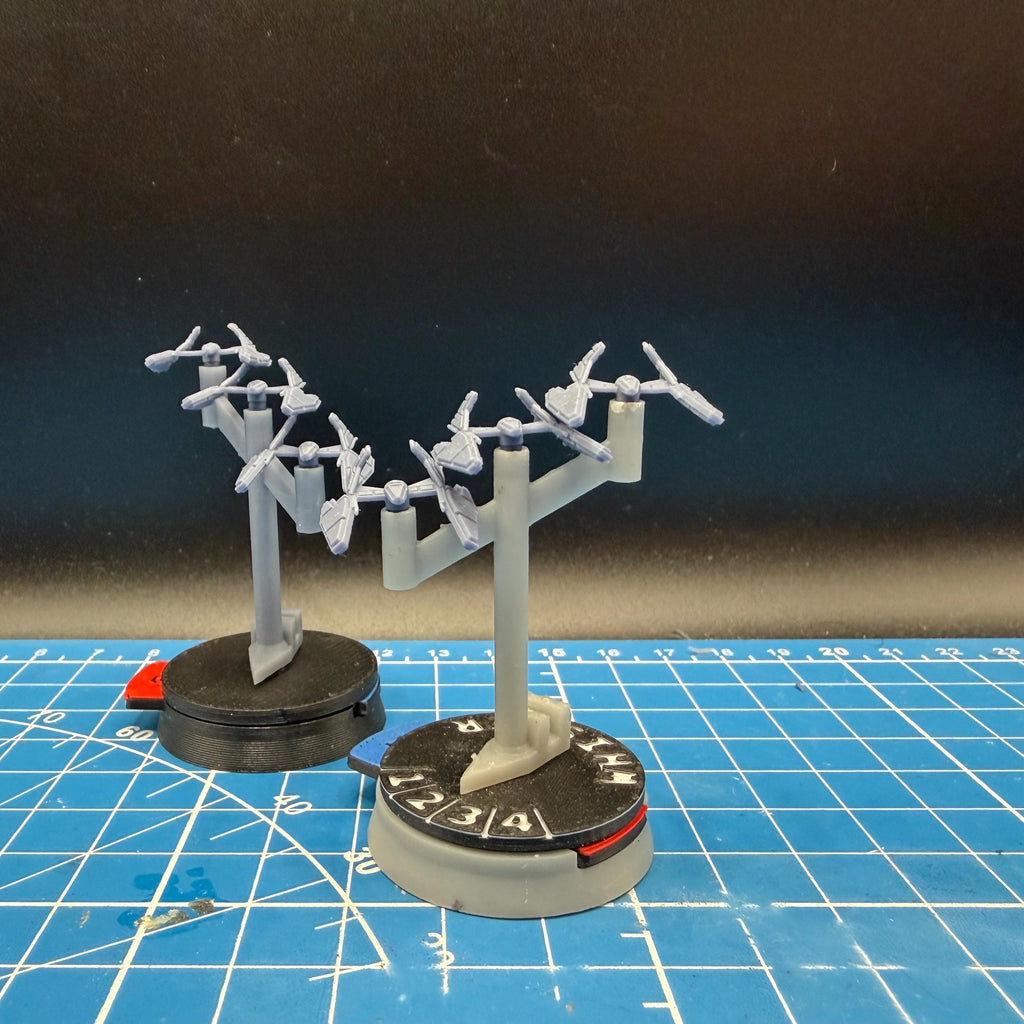 Sith Empire Sith Fighter Interceptor squadron (6) for Star Wars Armada Scale games