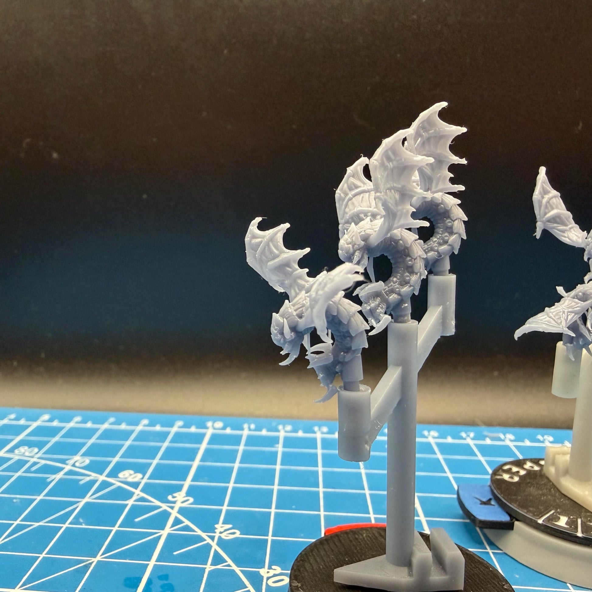 Insectoid Alien Screamer Fighter squadron (6) for Armada Homebrew scale games 20mm