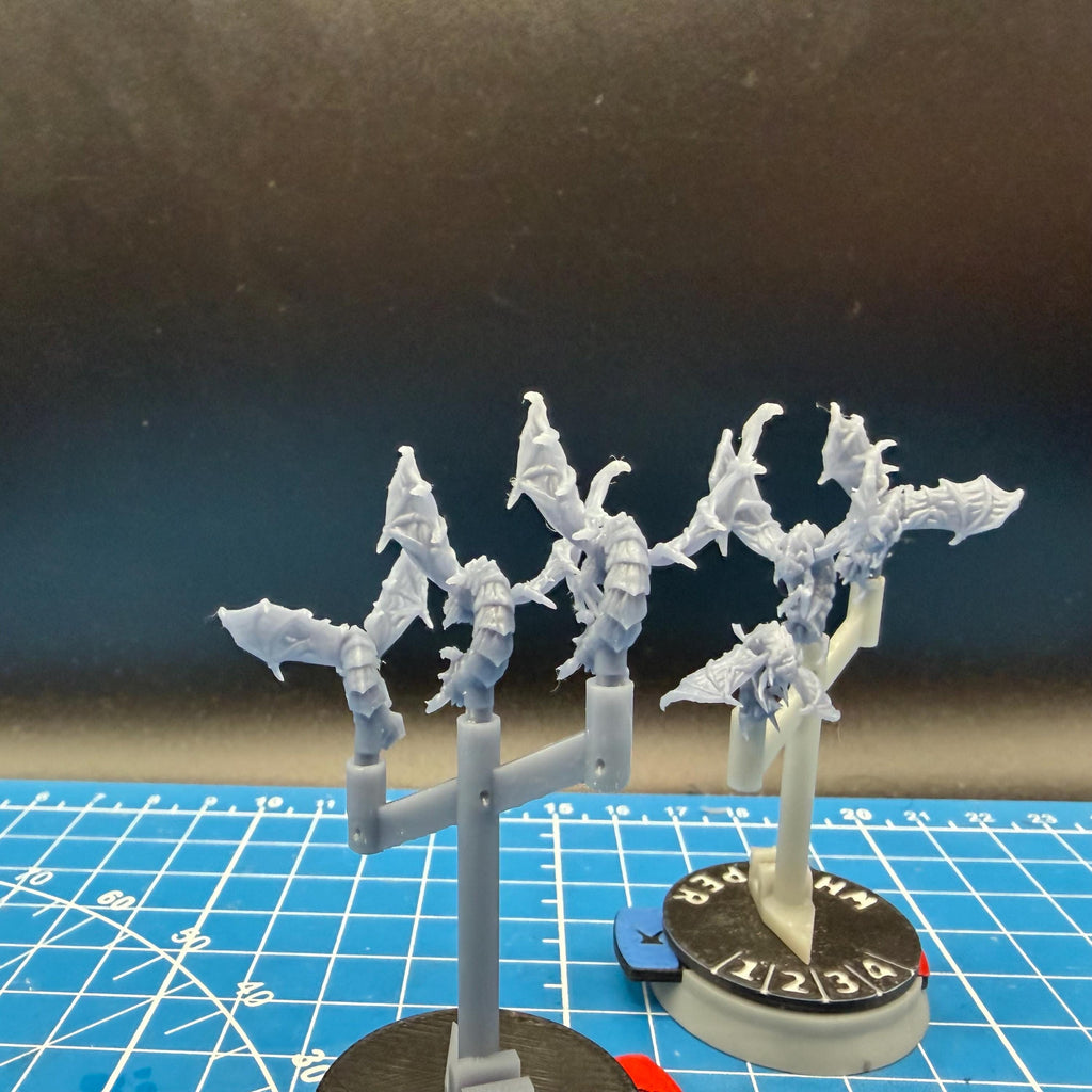 Insectoid Alien Screamer Fighter squadron (6) for Armada Homebrew scale games 20mm