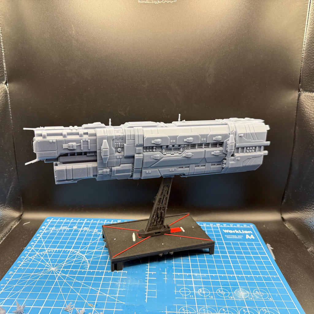 UNSC Thanatos-class Heavy Battleship: Halo Armada Miniature (290mm)