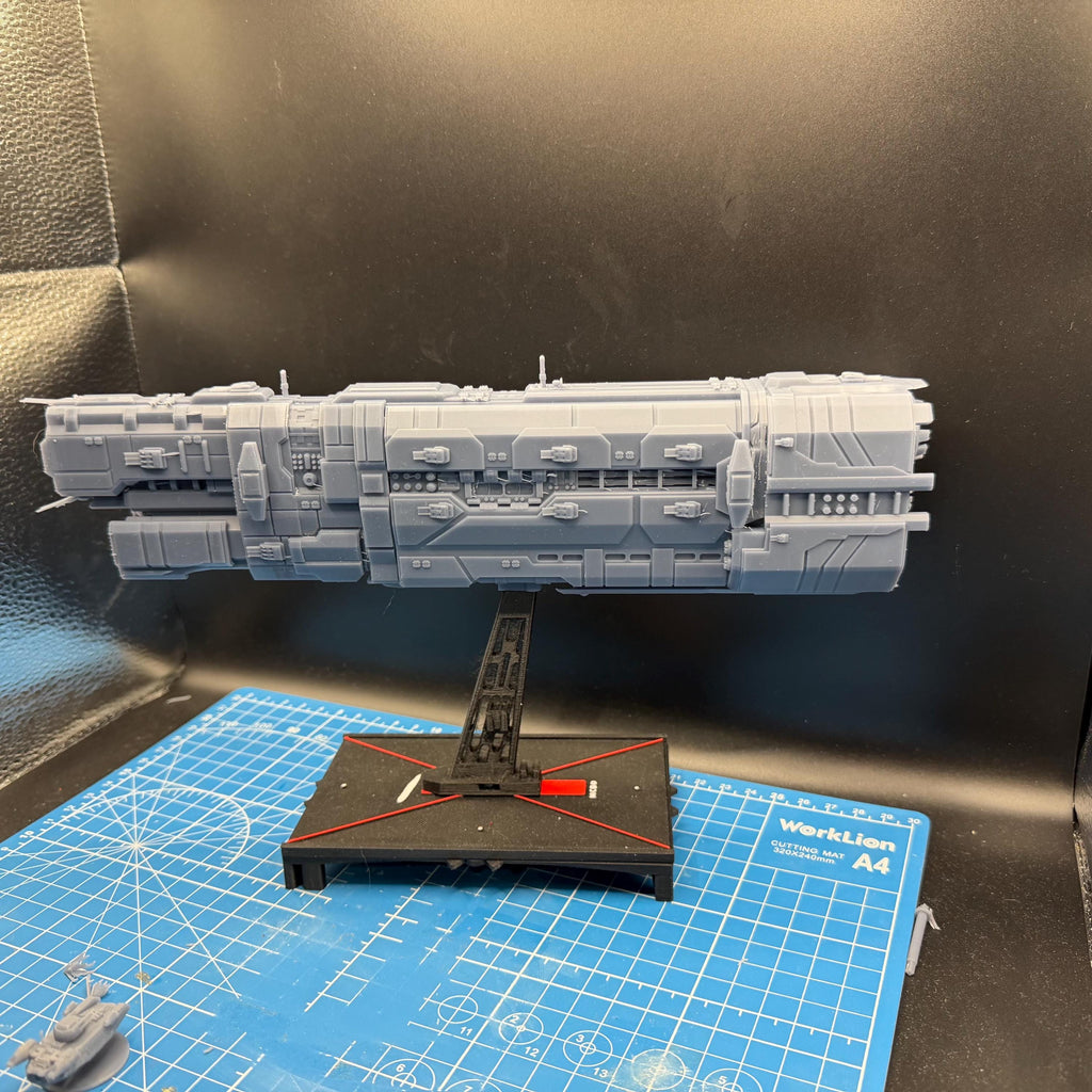 UNSC Thanatos-class Heavy Battleship: Halo Armada Miniature (290mm)